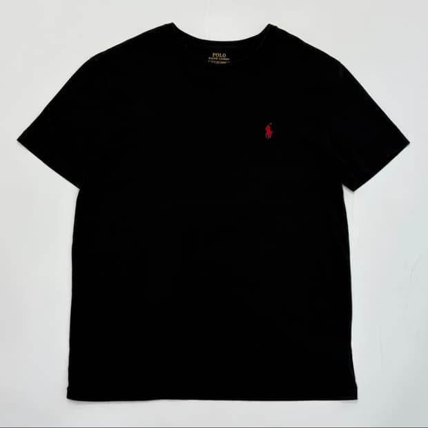 Polo 폴로랄프로렌 라운드 블랙 반팔티