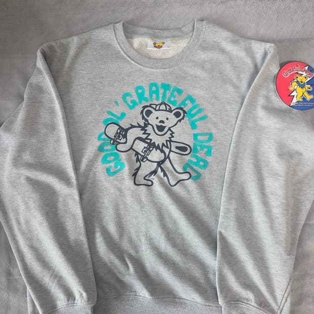 GRATEFUL DEAD 그레이트풀데드 댄싱베어 맨투맨