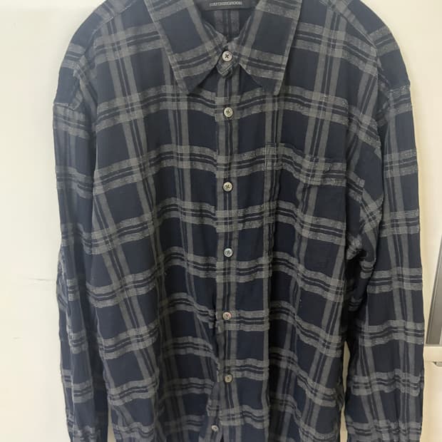 [2] 해칭룸 아카이브 셔츠 보일드 체크 셔츠