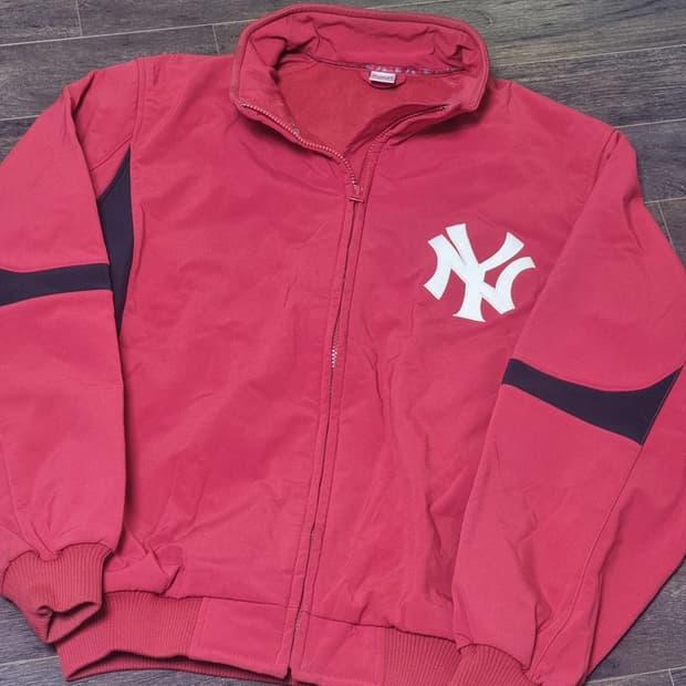 마제스틱 뉴욕 양키스 올드스쿨 바시티 자켓 점퍼 유니폼 M