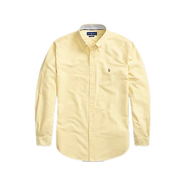 폴로랄프로렌 신형 큐알 클래식핏 셔츠 옐로우 M