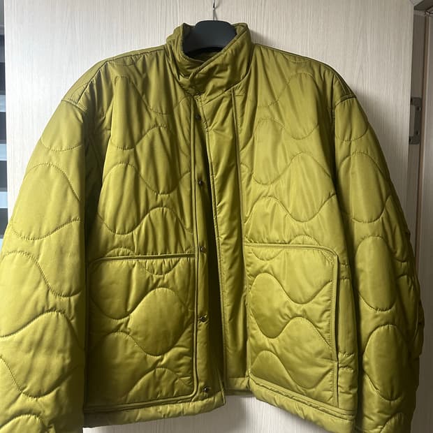 (사이즈 50) 우영미(wooyoungmi) 백로고 퀄팅자켓