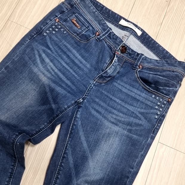 카레라 이태리 롤업 데님 청바지(73)