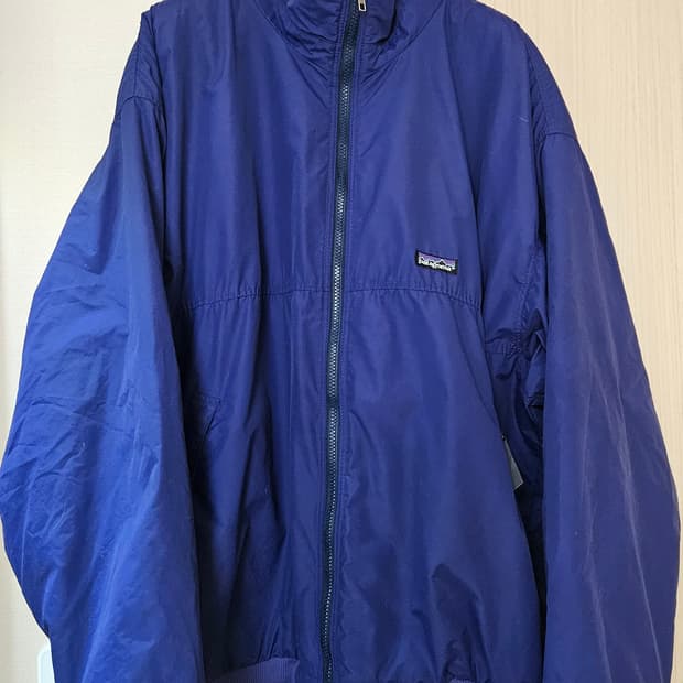 90s vtg 파타고니아 쉘드 신칠라 봄버자켓 퍼플 XXL