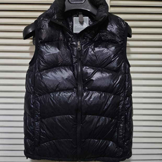 노스페이스 제팬 아콘 블랙 다운 베스트 패딩조끼 여성L 일본 매장정품
