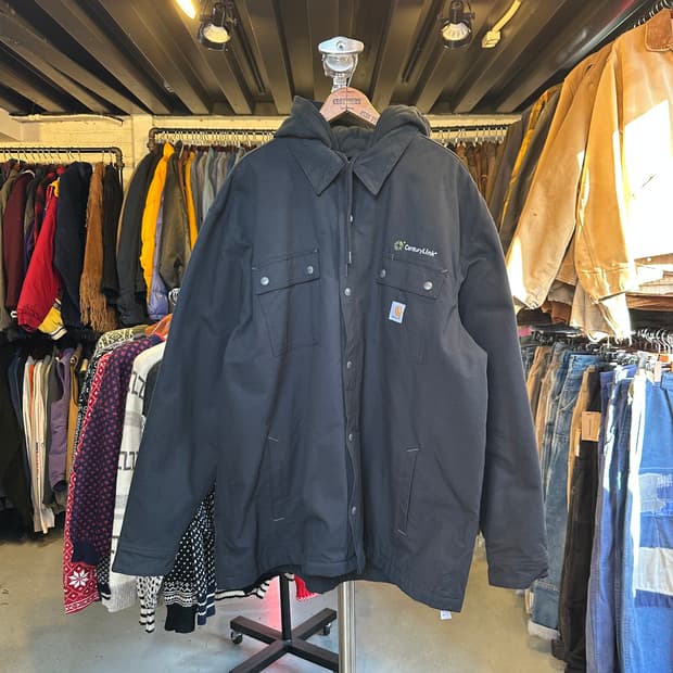 칼하트 Quick Duck 후드 워크 자케 2014