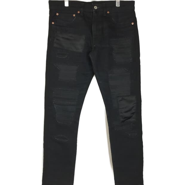 준야와타나베 꼼데가르송 디스 패치 데님 S