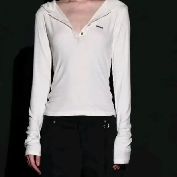 보헤미안서울 후드 버튼 워머티