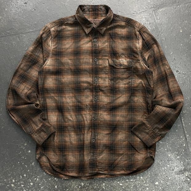 105 시리즈 체크셔츠 