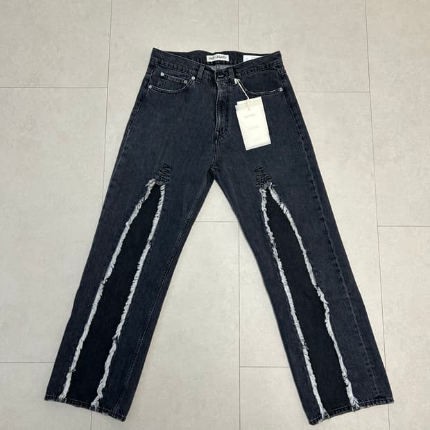 아워레가시 써드컷 슬래시 데님 블랙