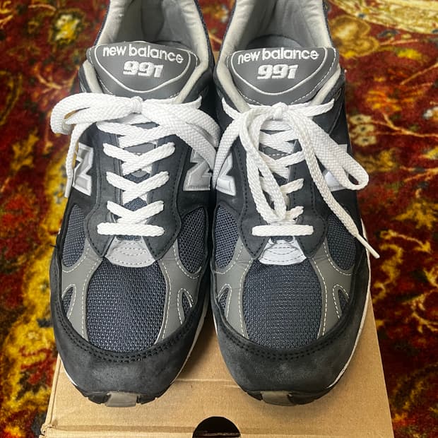 뉴발란스 991 네이비 280mm