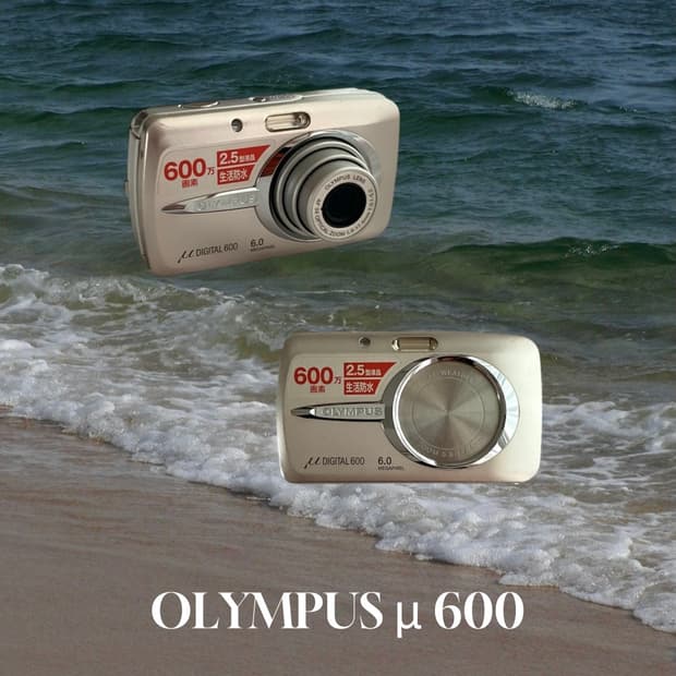 올림푸스 뮤 600 빈티지디카 디지털카메라