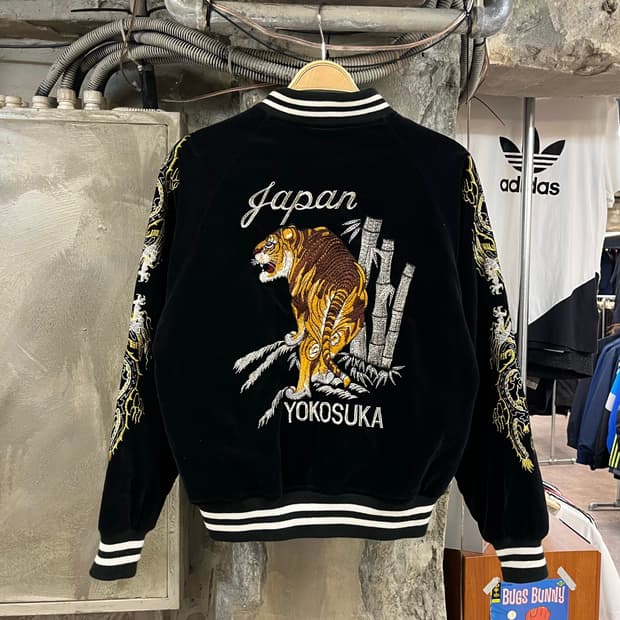 호시히메 벨벳 자수 스카잔 블랙 #csz2748