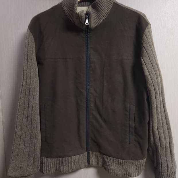 닥스 캐시미어 함유 니트 집업자켓, L