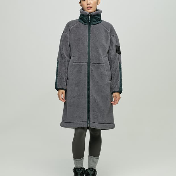 블랙야크 후리스 롱 자켓
