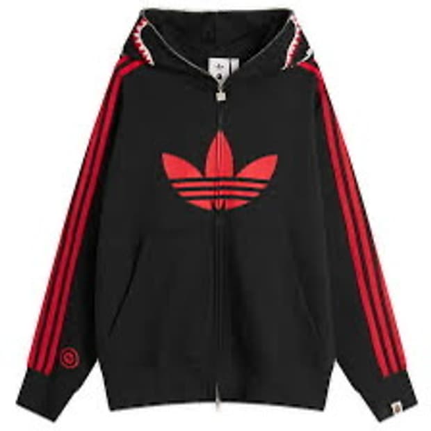 아디다스 베이프 샤크 후드집업 3XL(XL)