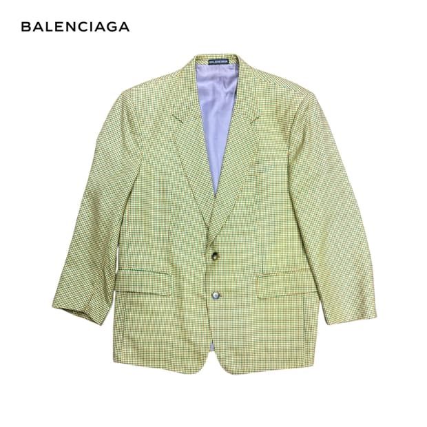 (L) 발렌시아가 캐주얼 울 블레이저 자켓