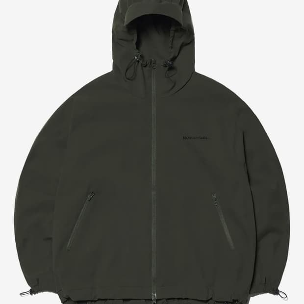 노매뉴얼 바람막이 카키 S