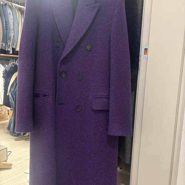 아크네스튜디오 헤링본 더블코트