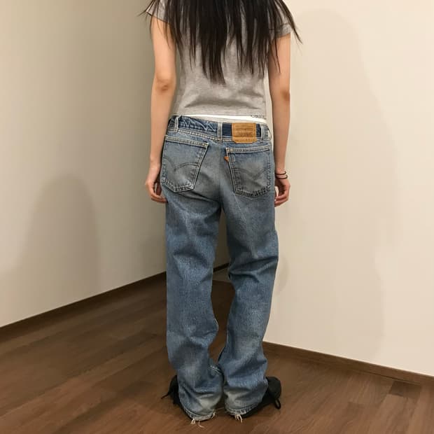 USA 리바이스 505 오렌지탭 데님 30