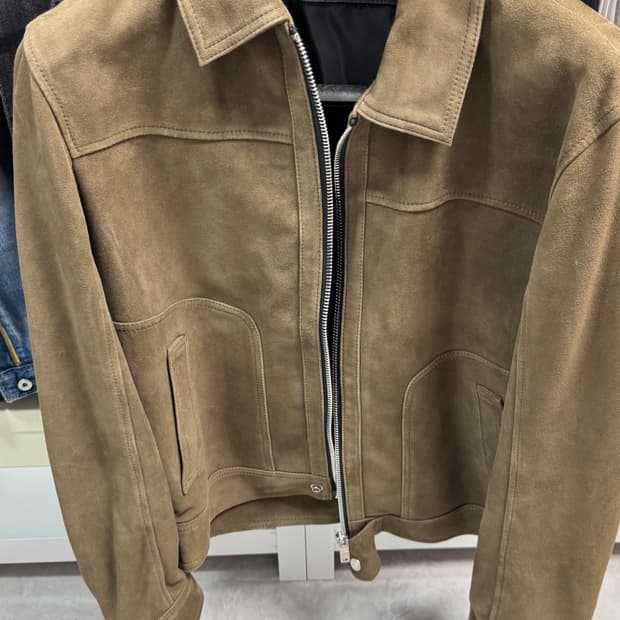 느와르 라르메스 스웨이드 jk#2 카키브라운 48->46 교환