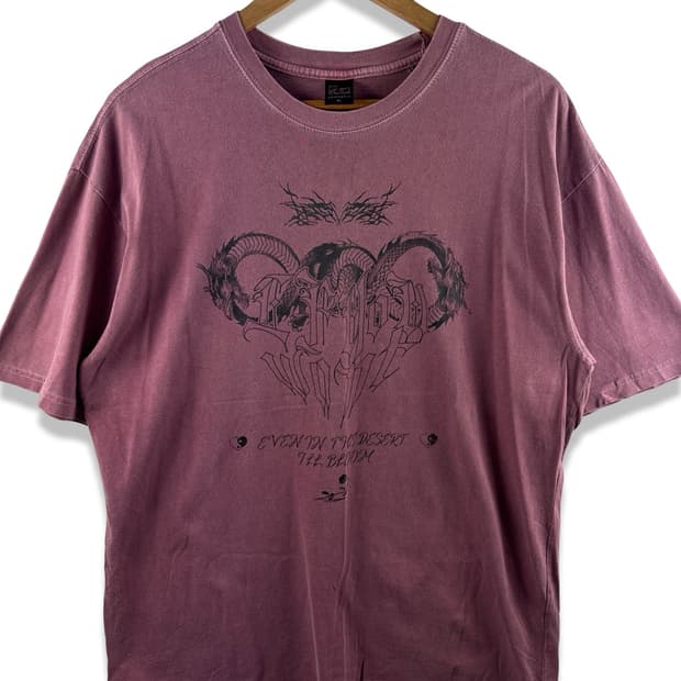 JPN 오리엔탈 드래곤 하트음양오행 티셔츠2482