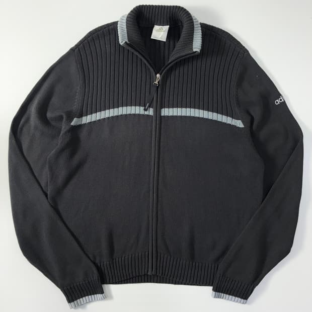 Adidas 아디다스 00‘s 암포인트 니트집업 스웨터