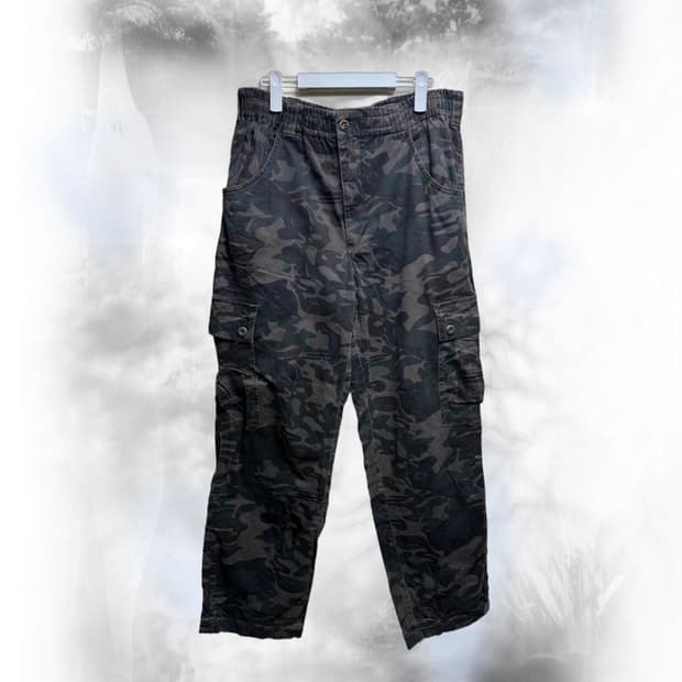 y2k 밀리터리 카고 팬츠