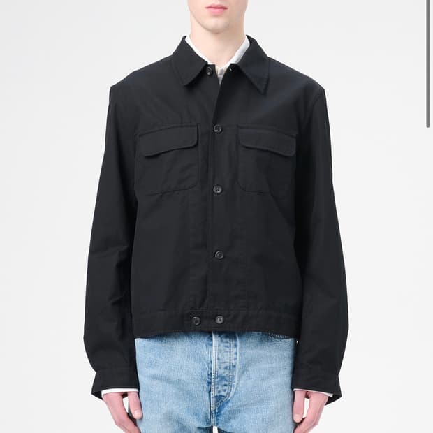 [L] 아워레가시 코치 자켓 블랙