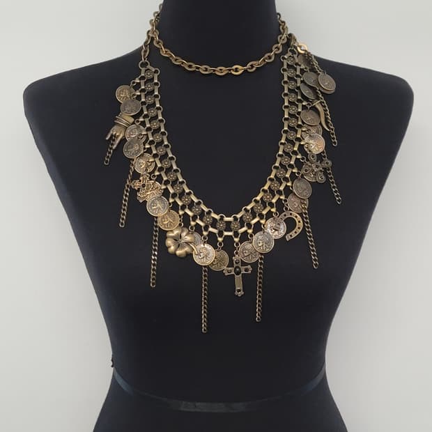 vintage belt/necklace