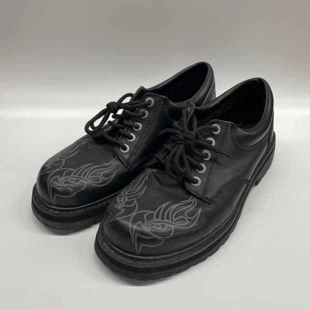 할리데이비슨 가죽 더비슈즈