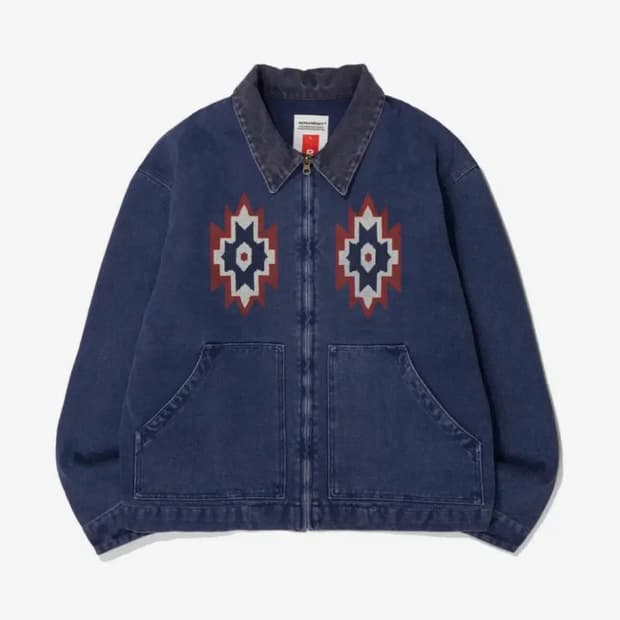 (구해요) 엑스트라오디너리 나바호 네이비 워크 자켓