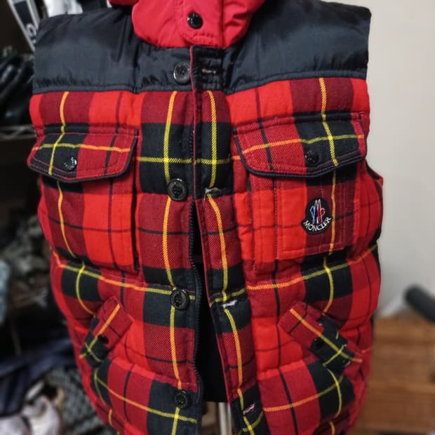 몰클레어 패딩 조끼