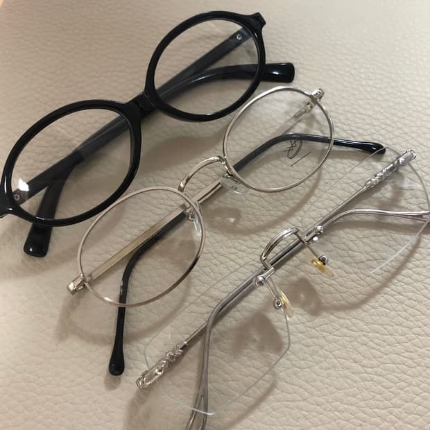 빈티지 패션 안경 긱시크 y2k 