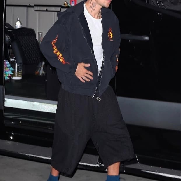 발렌시아가 버닝 유니티 후드 집업 더블 루프 로고 후디 티셔츠