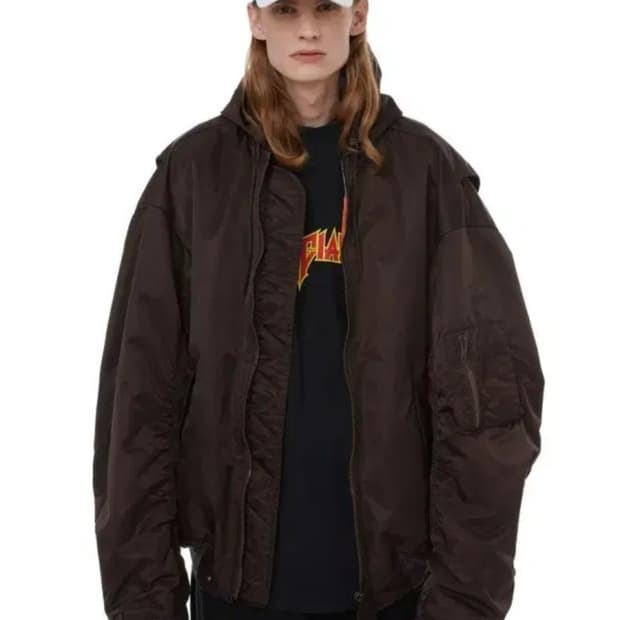 발렌시아가 3b 봄버 브라운 2