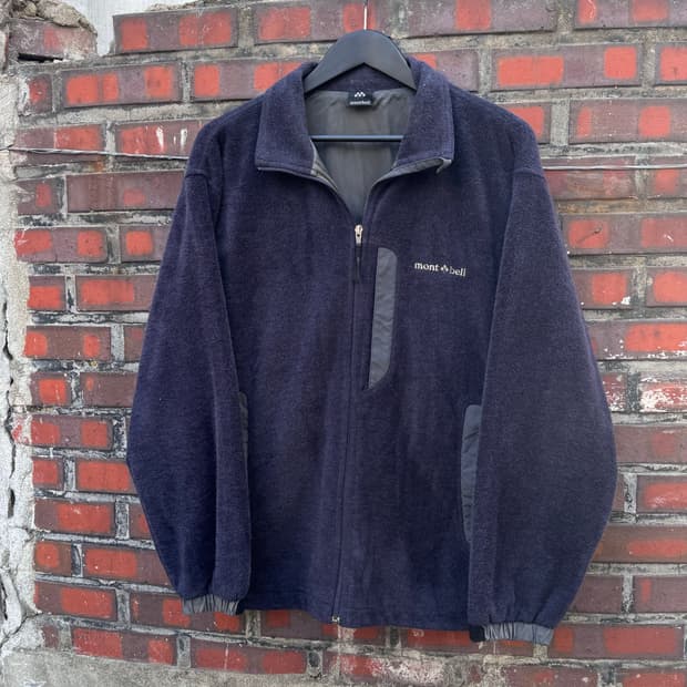 몽벨 재팬 크리마울 플리스 윈드스토퍼 자켓 