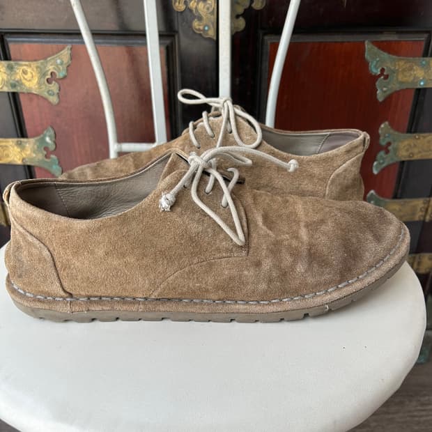 마르셀 스웨이드 더비 슈즈