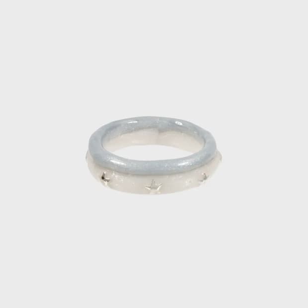 엔프프 star two track ring-grey 6-7호