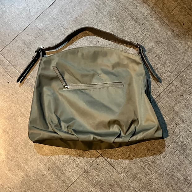 미국빈티지 포켓 나일론 숄더백 호퍼백