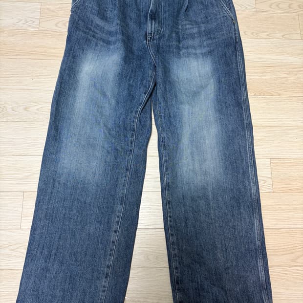 러프사이드 드레이프 데님(3사이즈, 4회가량 실착)