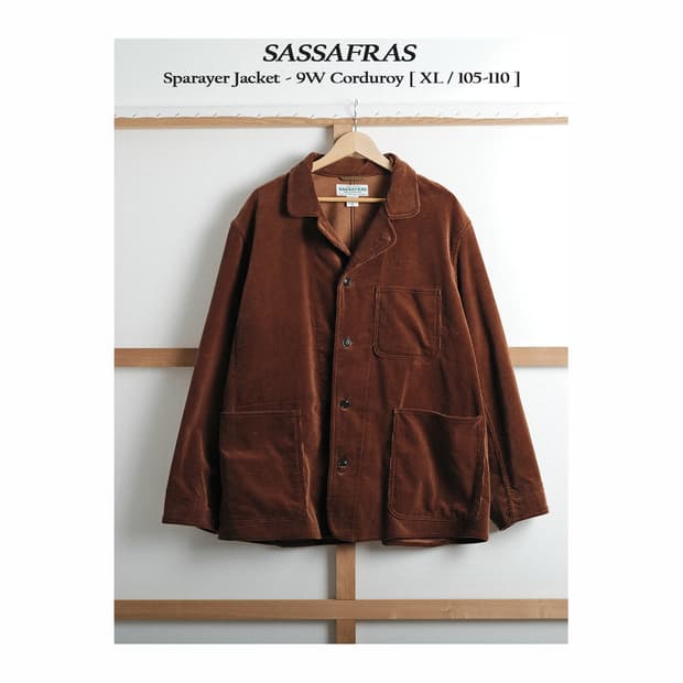 사사프라스 코듀로이 Sparayer 자켓 XL(105-110)사이즈