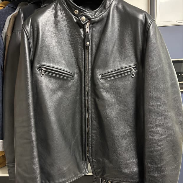 Schott 541 naked leather