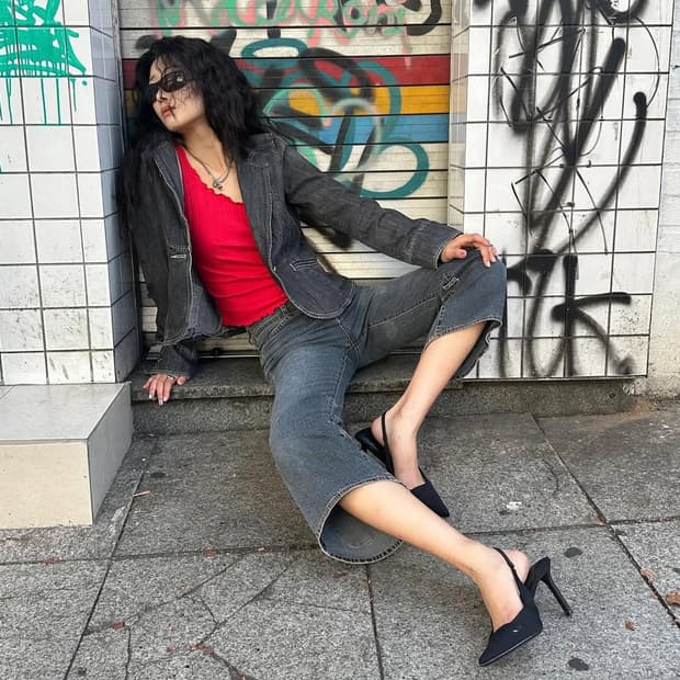 Yaevtg capri pocket pants 카프리 청바지
