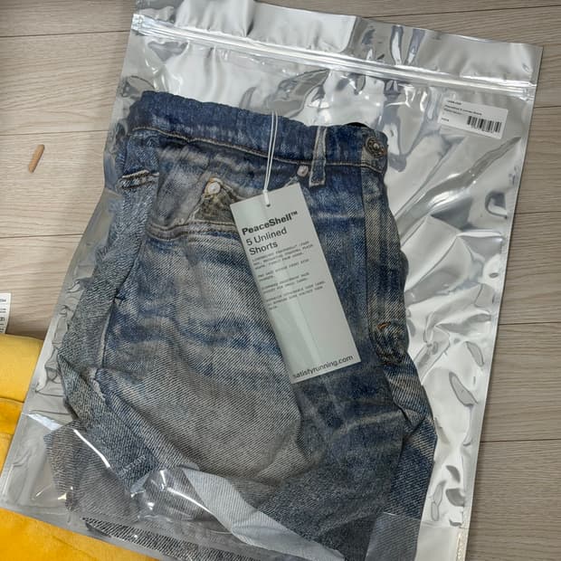 새티스파이 피스쉘5 데님 L 사이즈