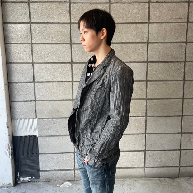 준야와타나베 주름가공 자켓