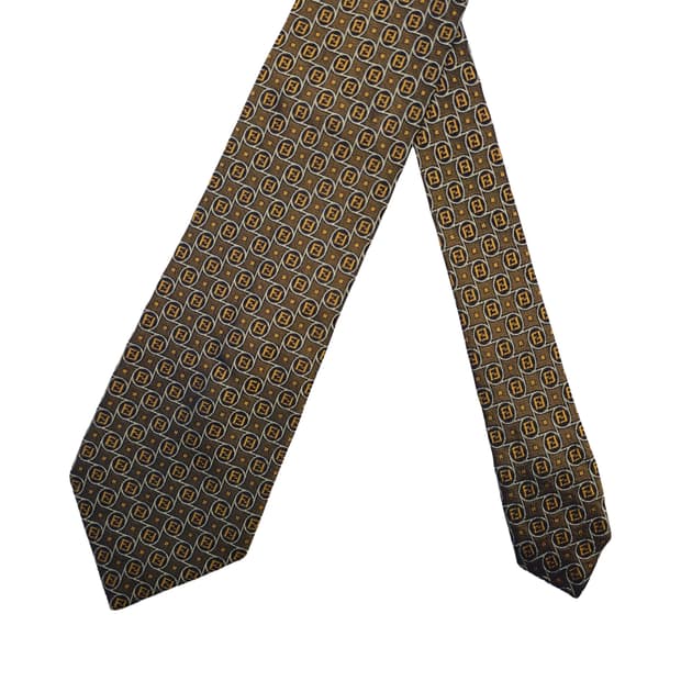 FENDI 펜디 실크 넥타이 [BCF10803_0004-04]