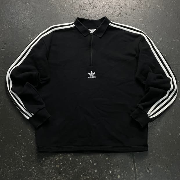 100 아디다스 풀오버 카라 롱슬리브 