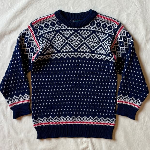 [S 48] 80s DALE OF NORWAY 노르딕 울 니트 스웨터