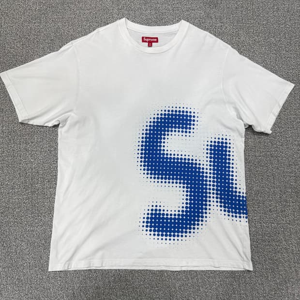 2XL 슈프림 Supreme 할프톤 반팔 티셔츠